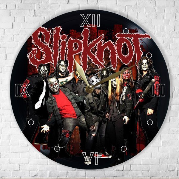 Wall Vinyl Record Clock Slipknot 12" UF-Clock-Slipknot-2 photo