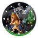 Настінний вініловий годинник Чарівник країни Оз, діаметр 30см UF-Clock-M-The Wizard of Oz-2 фото 1
