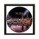 Vinyl Record Decor in a Wooden Frame San Diego 14" 35-4-1 photo 1