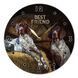 Wall Vinyl Record Clock German Pointer 12" 50-2-1 photo 1