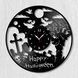 Wall Vinyl Record Clock Halloween 12" 142-1-3 photo 1
