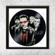 Vinyl Record Decor in a Wooden Frame U2 14" 587-4-1 photo 3