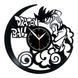 Настінний вініловий годинник Перли дракона, діаметр 30см Vinyl-Clock-Dragon Ball-3 фото