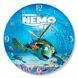 Настінний вініловий годинник У пошуках Немо, діаметр 30см UF-Clock-C-Finding Nemo-1 фото 1