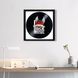 Настінний вініловий декор в дерев'яній рамці Love Rock, розміром 36см 551-4-1 фото 2