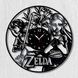 Настінний вініловий годинник Зеьда, діаметр 30см Vinyl-Clock-The Legend of Zelda-9 фото