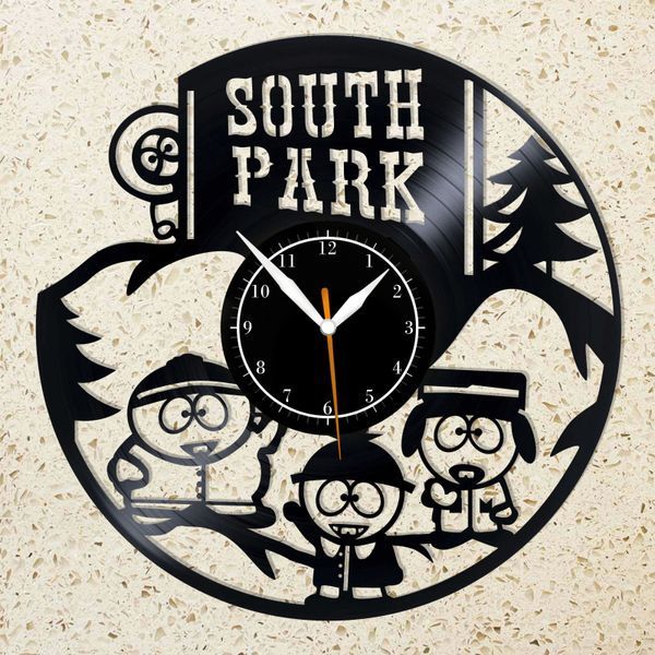 Wall Vinyl Record Clock South Park 12" Vinyl-Clock-C-South Park-2 photo