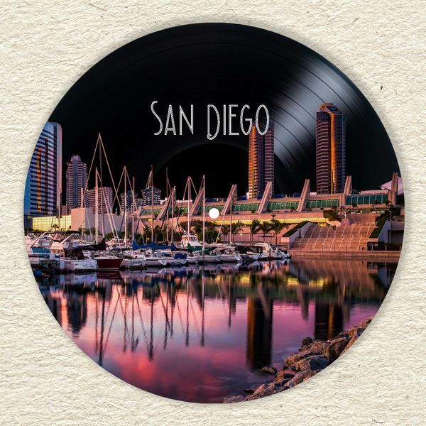Vinyl Record Decor San Diego 12" 35-3-1 photo
