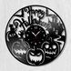 Wall Vinyl Record Clock Halloween 12" 142-1-4 photo 1