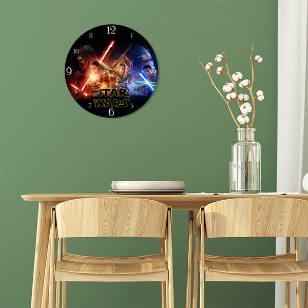 Wall Vinyl Record Clock Star Wars 12" UF-Clock-Star Wars-3 photo