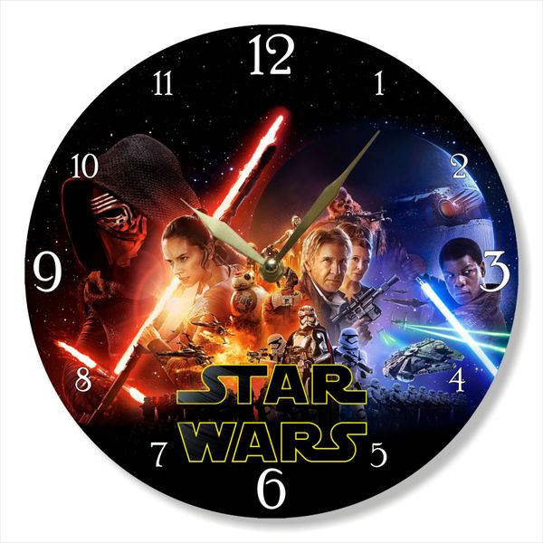 Wall Vinyl Record Clock Star Wars 12" UF-Clock-Star Wars-3 photo