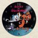 Wall Vinyl Record Clock Rocky and Bullwinkle 12" UF-Clock-C-Rocky and Bullwinkle-2 photo 3