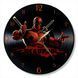 Настінний вініловий годинник Дедпул, діаметр 30см UF-Clock-M-Deadpool-2 фото