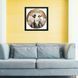 Vinyl Record Decor in a Wooden Frame Australian Shepherds 14" 40-4-1 photo 2