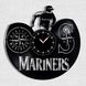 Wall Vinyl Record Clock Seattle Mariners 12" Vinyl-Clock-Seattle Mariners-1 photo 1