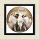 Vinyl Record Decor in a Wooden Frame Australian Shepherds 14" 40-4-1 photo 3