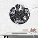 Wall Vinyl Record Clock Villains 12" Vinyl-Clock-C-Villains-2 photo 2