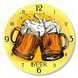 Wall Vinyl Record Clock Beer 12" 114-2-1 photo 1