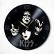 Wall Vinyl Record Clock Kiss 12" UF-Clock-Kiss-2 photo
