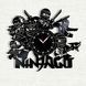 Настінний вініловий годинник Ніндзяго, діаметр 30см Vinyl-Clock-C-Ninjago-1 фото 1