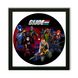 Vinyl Record Decor in a Wooden Frame G.I. Joe 14" UF-Frame-M-G.I. Joe-2 photo