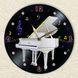 Wall Vinyl Record Clock Piano 12" UF-Clock-Piano-1 photo 3