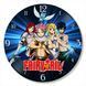 Настінний вініловий годинник Казковий Хвіст, діаметр 30см UF-Clock-Fairy Tail-1 фото 1