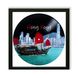 Vinyl Record Decor in a Wooden Frame Hong Kong 14" UF-Frame-Hong Kong-1 photo 1