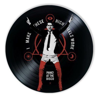 Vinyl Record Decor Panic at the Disco 12" 564-3-1 photo