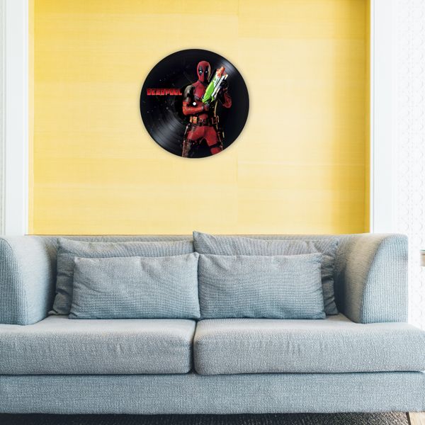 Vinyl Record Decor Deadpool 12" UF-Décor-M-Deadpool-2 photo