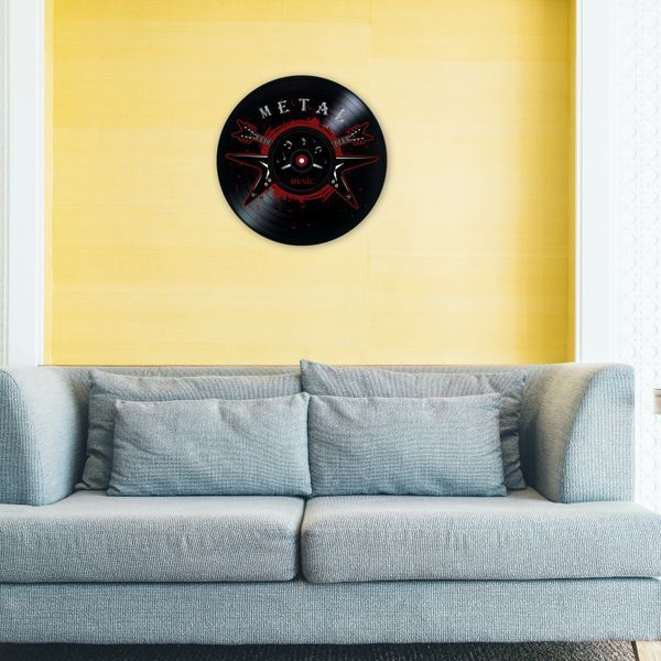 Vinyl Record Decor Metal 12" 601-3-1 photo