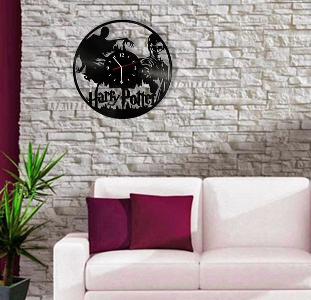 Wall Vinyl Record Clock Harry Potter 12" Vinyl-Clock-M-Harry Potter-4 photo