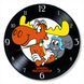 Wall Vinyl Record Clock Rocky and Bullwinkle 12" UF-Clock-C-Rocky and Bullwinkle-2 photo