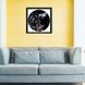 Vinyl Record Decor in a Wooden Frame Dark Nights Metal 14" UF-Frame-Dark Nights Metal-1 photo 2