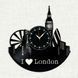 Wall Vinyl Record Clock London 12" 11-1-3 photo