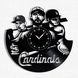 Wall Vinyl Record Clock St. Louis Cardinals 12" Vinyl-Clock-St. Louis Cardinals-1 photo 1