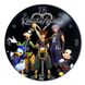 Wall Vinyl Record Clock Kingdom Hearts 12" UF-Clock-Kingdom Hearts-3 photo