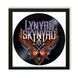 Настінний вініловий декор в дерев'яній рамці Lynyrd Skynyrd, розміром 36см 553-4-2 фото