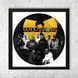 Vinyl Record Decor in a Wooden Frame Wu-Tang Clan 14" 589-4-1 photo 3