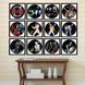 Vinyl Record Decor in a Wooden Frame AC DC 14" UF-Frame-AC DC-4 photo 3