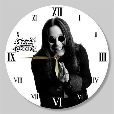 Wall Vinyl Record Clock Ozzy Osbourne 12" UF-Clock-Ozzy Osbourne-1 photo