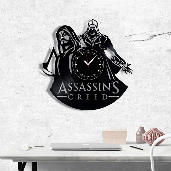 Wall Vinyl Record Clock Assassin's Creed 12" Vinyl-Clock-Assassin's Creed-2 photo