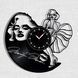 Wall Vinyl Record Clock Marilyn Monroe 12" Vinyl-Clock-Marilyn Monroe-1 photo 1