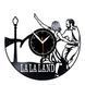 Настінний вініловий годинник Ла-Ла Ленд, діаметр 30см Vinyl-Clock-M-La La Land-2 фото