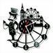 Wall Vinyl Record Clock London 12" 11-1-4 photo