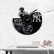 Настінний вініловий годинник Нью-Йорк Янкіз, діаметр 30см Vinyl-Clock-Yankees-1 фото 2