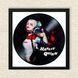 Vinyl Record Decor in a Wooden Frame Harley Quinn 14" 735-4-1 photo 3