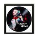 Vinyl Record Decor in a Wooden Frame Harley Quinn 14" 735-4-1 photo 1