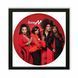 Настінний вініловий декор в дерев'яній рамці Boney M, розміром 36см 513-4-1 фото 1