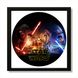 Vinyl Record Decor in a Wooden Frame Star Wars 14" UF-Frame-Star Wars-3 photo 1